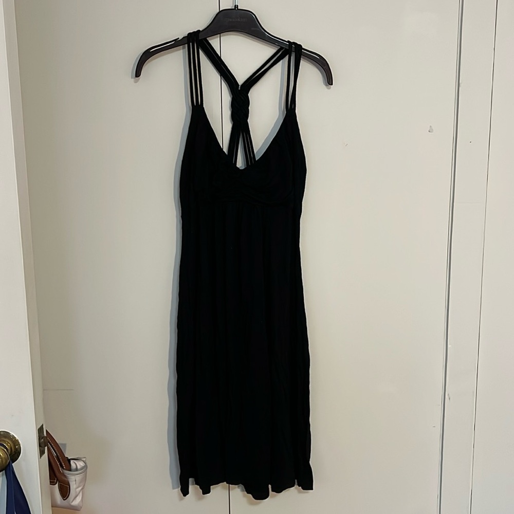 Aqua Black Summer Dress